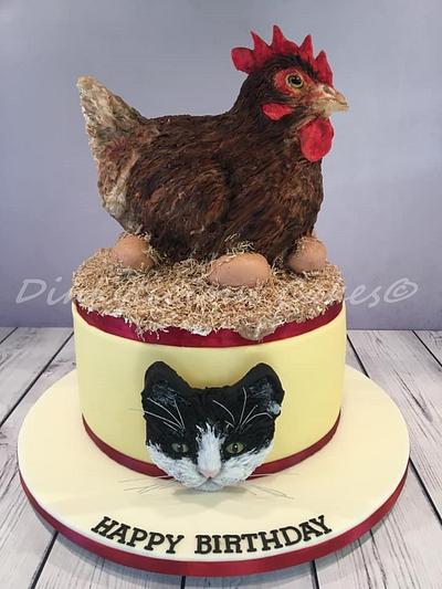 "Debbie Chicken" - Cake by Dinkylicious Cakes