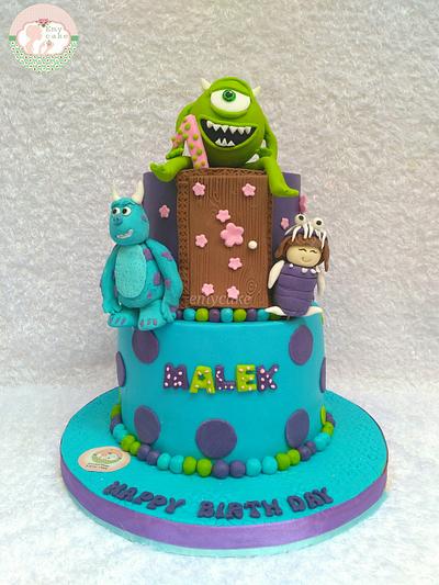 Monster ink cake - Cake by emycakesdamnhor