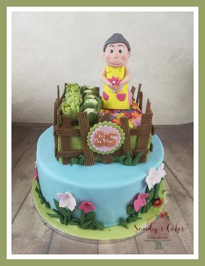 Grandma's Garden - Cake by Sandy's Cakes - Torten mit Flair