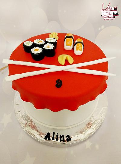 "Sushi cake" - Cake by Noha Sami