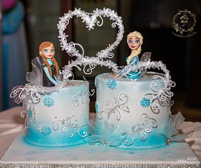 Frozen ❄❄❄ - Cake by Hristina Nikolova