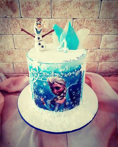 Frozen cake  - Cake by Cakes_bytea