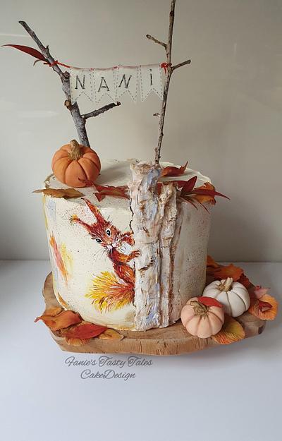 Little squirrel autumn cake - Cake by Fanie Feickert-Sell