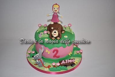 Masha and the bear cake - Cake by Daria Albanese
