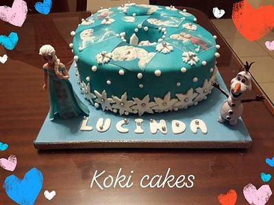 Frozen cake - Cake by Noha Sami