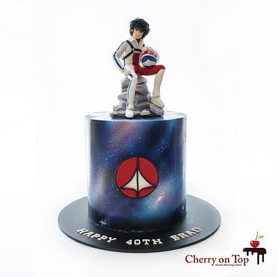 Robotech cake  - Cake by Cherry on Top Cakes