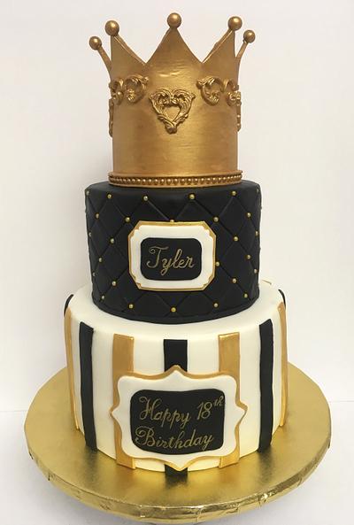 18th Birthday Cake - Cake by Sweet Art Cakes