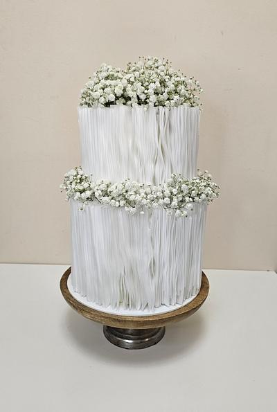 Waferpaper cake  - Cake by Art Cakery 