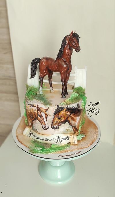 Horses - Cake by Tanya Shengarova