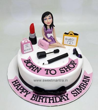 Fashionista cake - Cake by Sweet Mantra Homemade Customized Cakes Pune