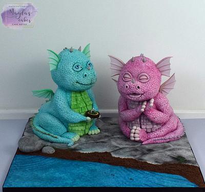Dragons - Cake by Magda's Cakes (Magda Pietkiewicz)