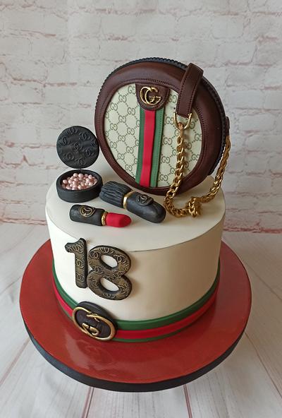 Gucci Wedding Shoe - Decorated Cake by Beata Khoo - CakesDecor