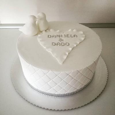 Engagement cake - Cake by Tortebymirjana