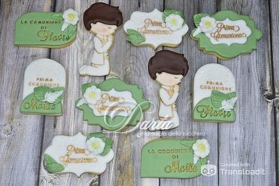 First communion cookies - Cake by Daria Albanese