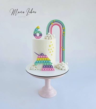 Pop it unicorn - Cake by Maira Liboa