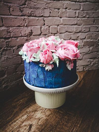 flower cake - Cake by Gateaux DéMila