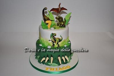 Dinosaur cake - Cake by Daria Albanese
