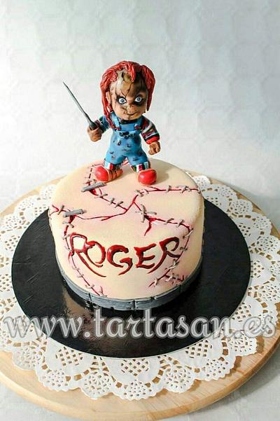 Chucky Cake Decorating Photos