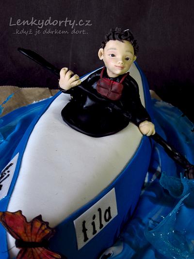 Kayak cake - Cake by Lenkydorty