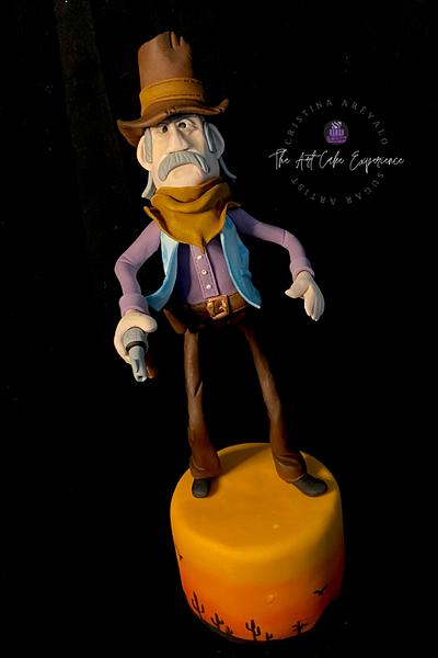The Wild Sheriff- Wild West sugar Collaboration - Cake by Cristina Arévalo- The Art Cake Experience