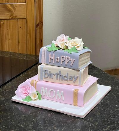 Books for mom - Cake by Cakes For Fun