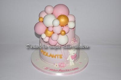 Balloon cake ...and teddy bear - Cake by Daria Albanese