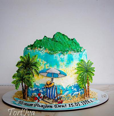 Tropical island  - Cake by TortIva