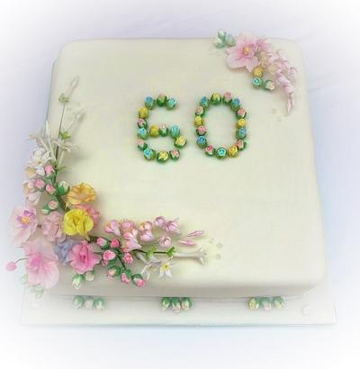 60th wedding anniversary! - Cake by Ele Lancaster