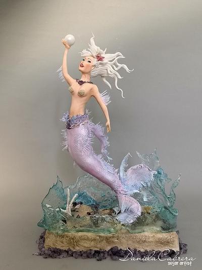 In the realm of mermaids a journey through the fantasy  - Cake by daniela cabrera 