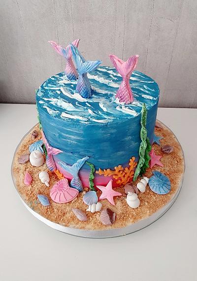 Balık  ve deniz - Cake by ERENHURIYE