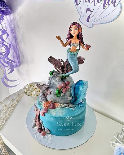 Mermaid Cake - Cake by Sara Luz