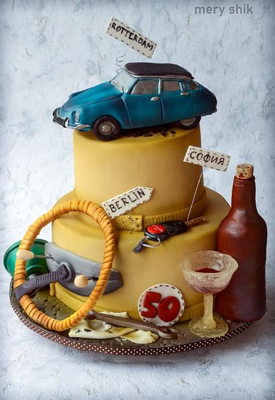 Citroen DS 19 cake - Cake by Maria Schick