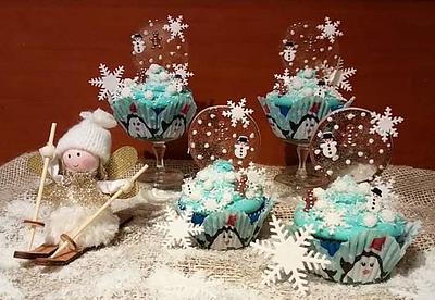 Winter cupcakes!  - Cake by silvia ferrada colman