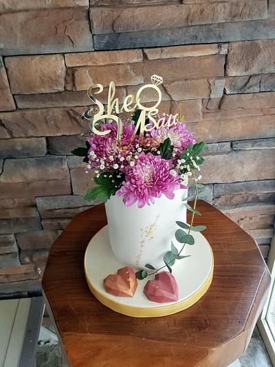 Yes I Do - Cake by Mora Cakes&More