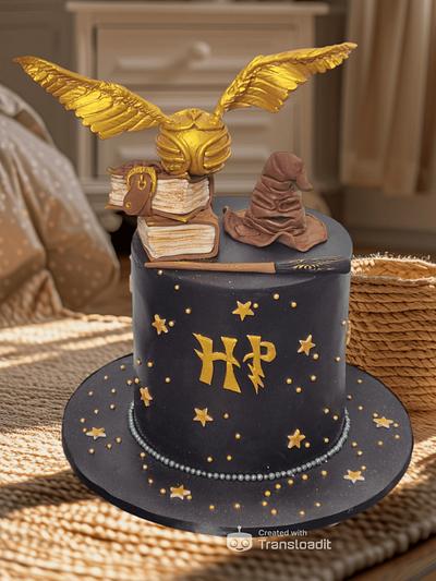 Harry Poter cake  - Cake by The Custom Piece of Cake