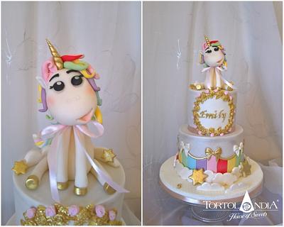 Sweet unicorn for Emily - Cake by Tortolandia