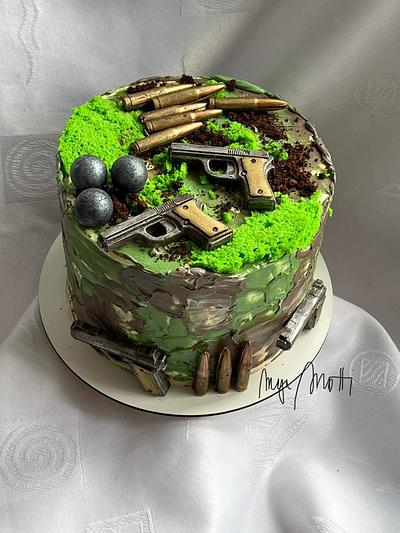 Military cake - Cake by Maja Motti