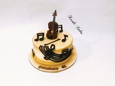 Music cake  - Cake by Donatella Bussacchetti