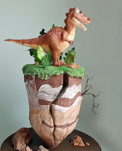 Dino cake - Cake by Natalia Casaballe