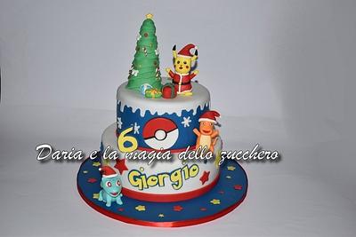 Pokemon Christmas cake - Cake by Daria Albanese