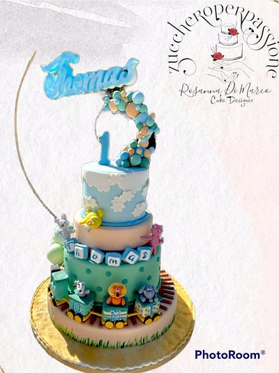 "The Happy Song" cake  - Cake by zuccheroperpassione
