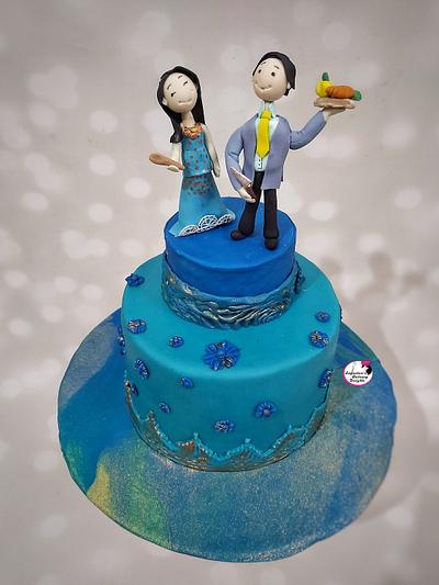 Couple In Love - Cake by Sayantanis Culinary Delight