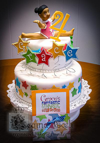Gymnastic cake - Cake by Regina Coeli Baker