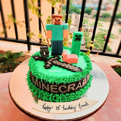 Minecraft cake - Cake by Arti trivedi