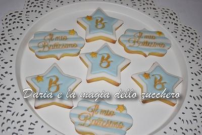 Baptism cookies - Cake by Daria Albanese