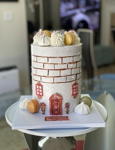 House warming cake. - Cake by Ann