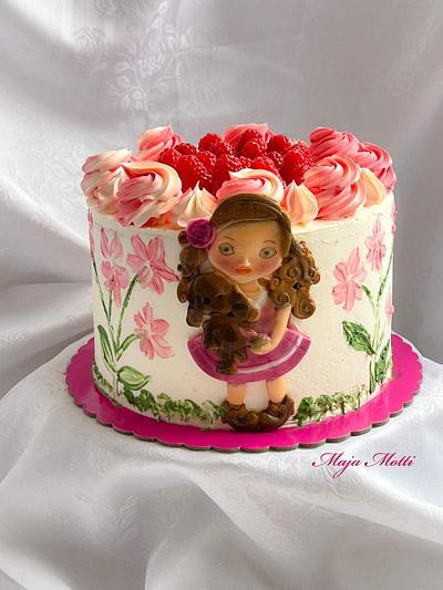 A small girl - Cake by Maja Motti