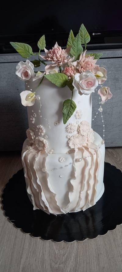 Flowers cake - Cake by Stanka