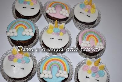 Unicorn cupcakes - Cake by Daria Albanese