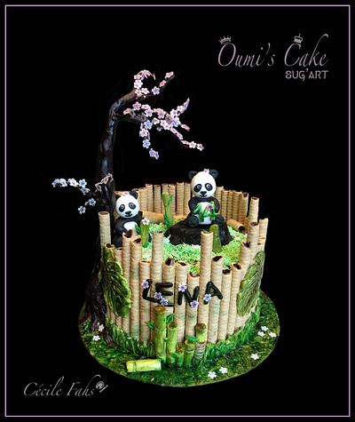 Panda’s Cake 🐼  - Cake by Cécile Fahs